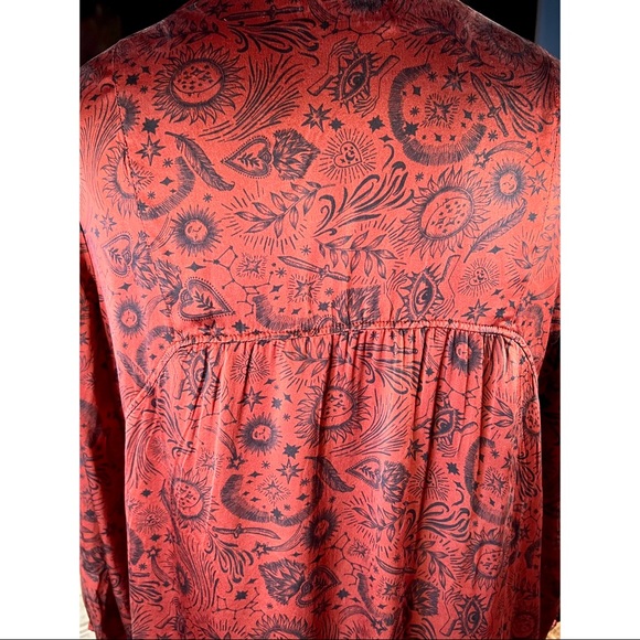 Johnny Was Asteria 100% Silk Midi Dress S - Picture 6 of 12